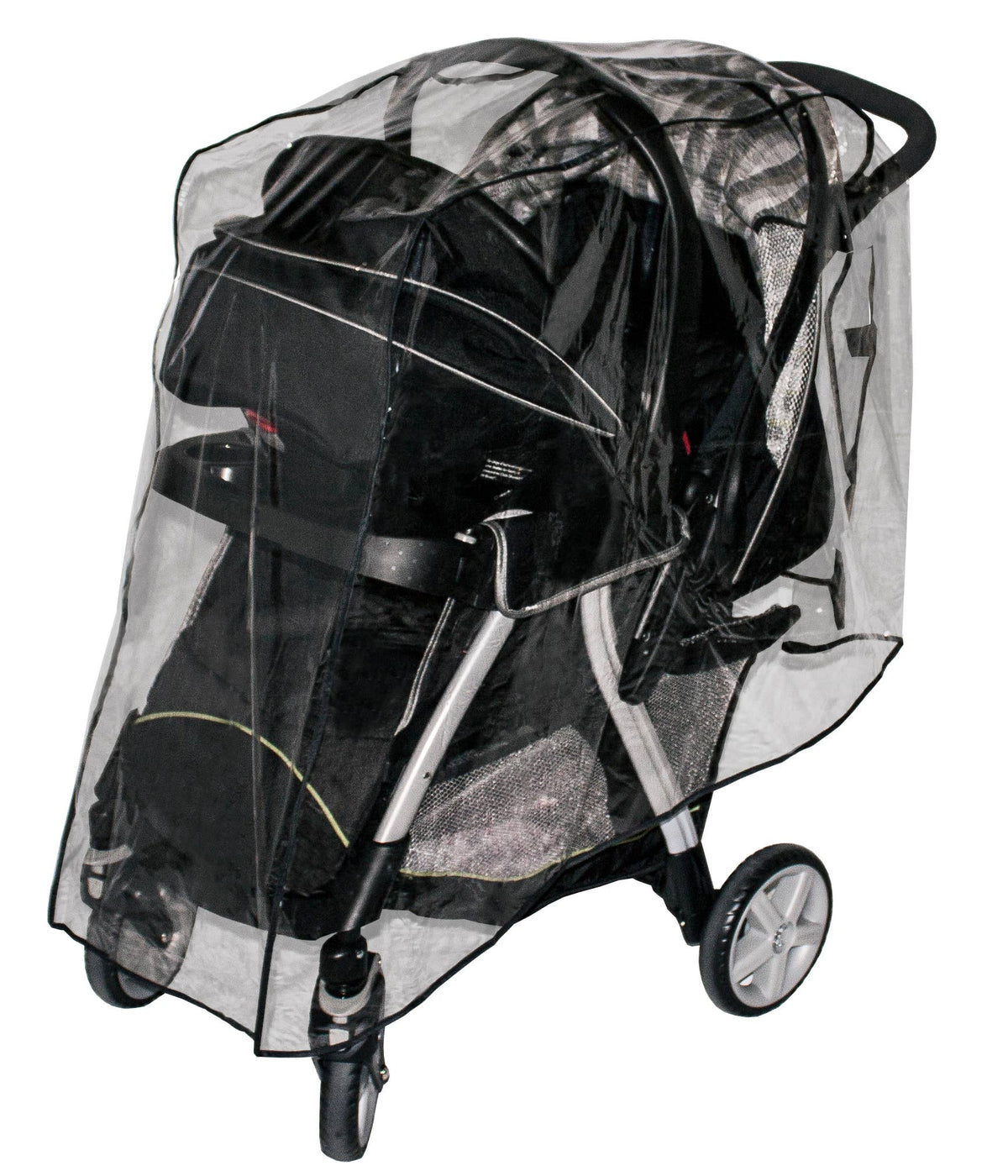 Jolly Jumper - Tandem Stroller Weather Shield | Clear Rain & Wind Cover