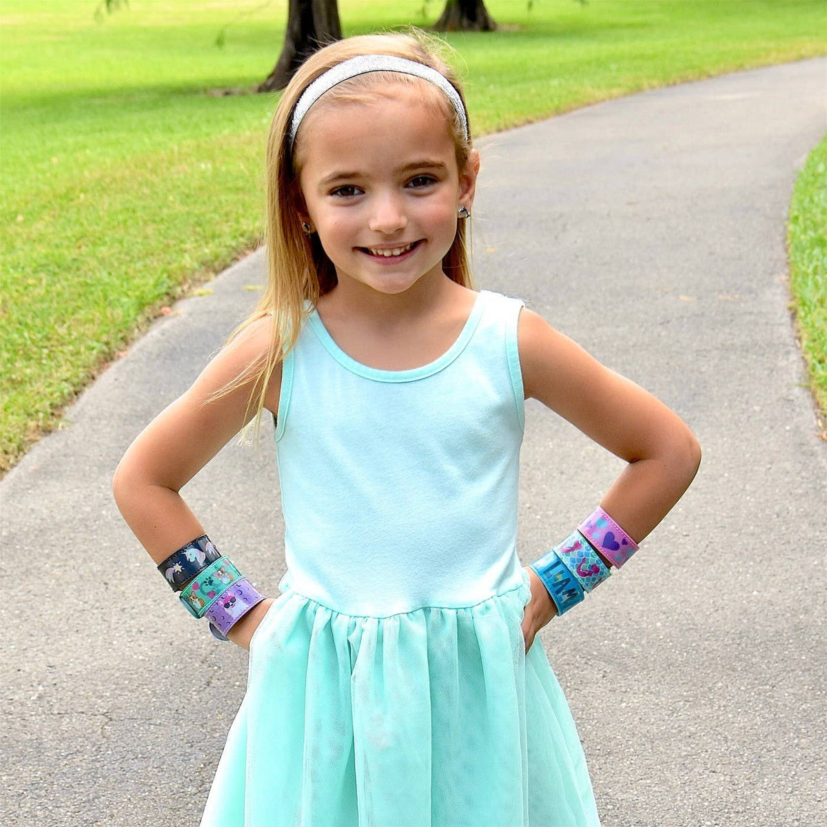 Frog Sac 3D Image Shifting Slap Bracelet for Kids