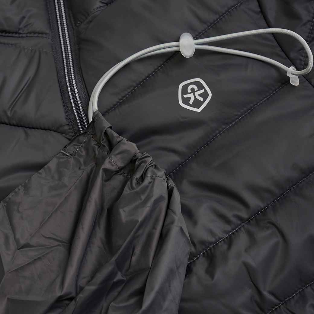Color Kids Jacket Quilted Black - Packable