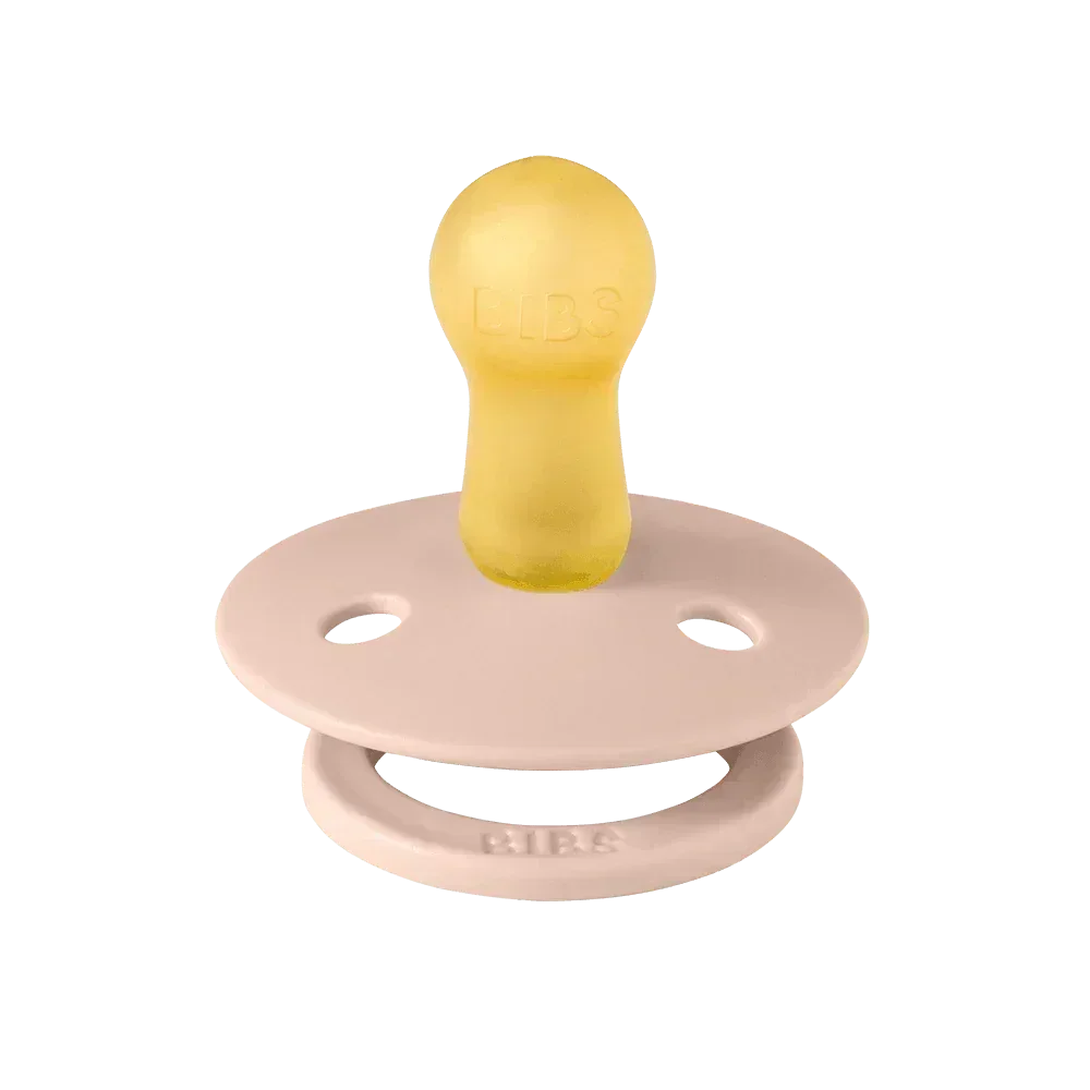 BIBS - Original Round Nipple Latex Pacifier - Singles