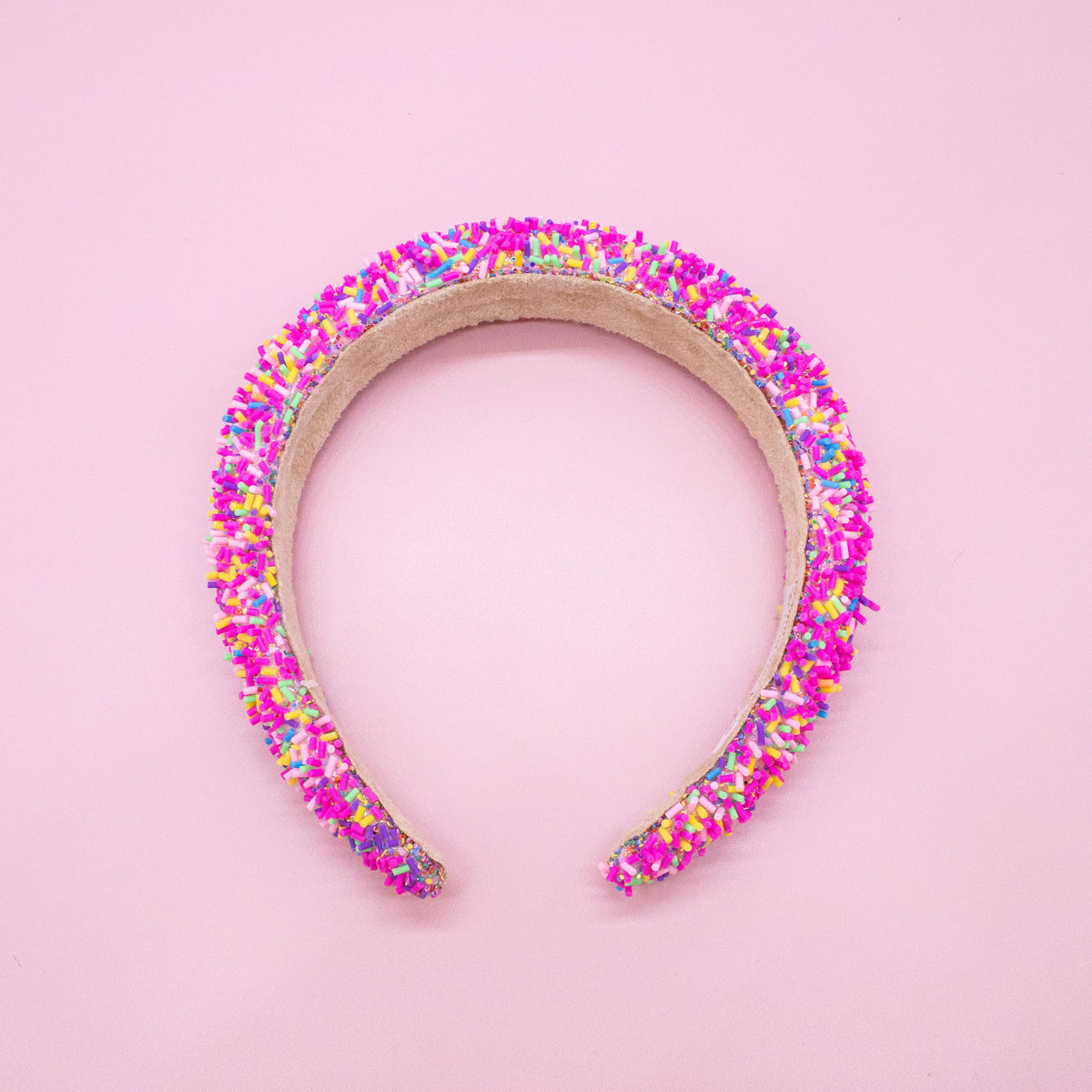 Frog Sac Padded Sprinkles Headband, Confetti Hair Band