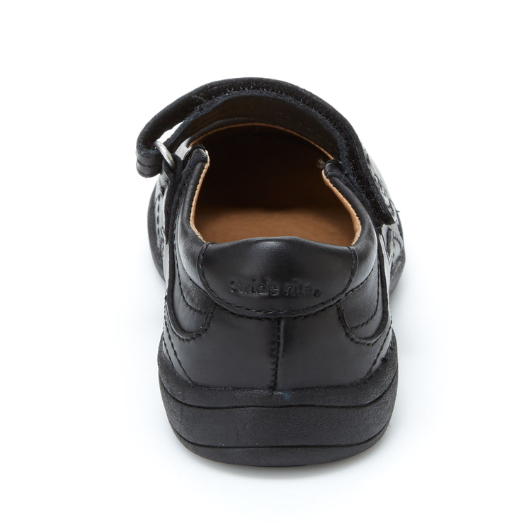 Stride Rite Medium Width Claire Black Uniform Shoes Little Kids