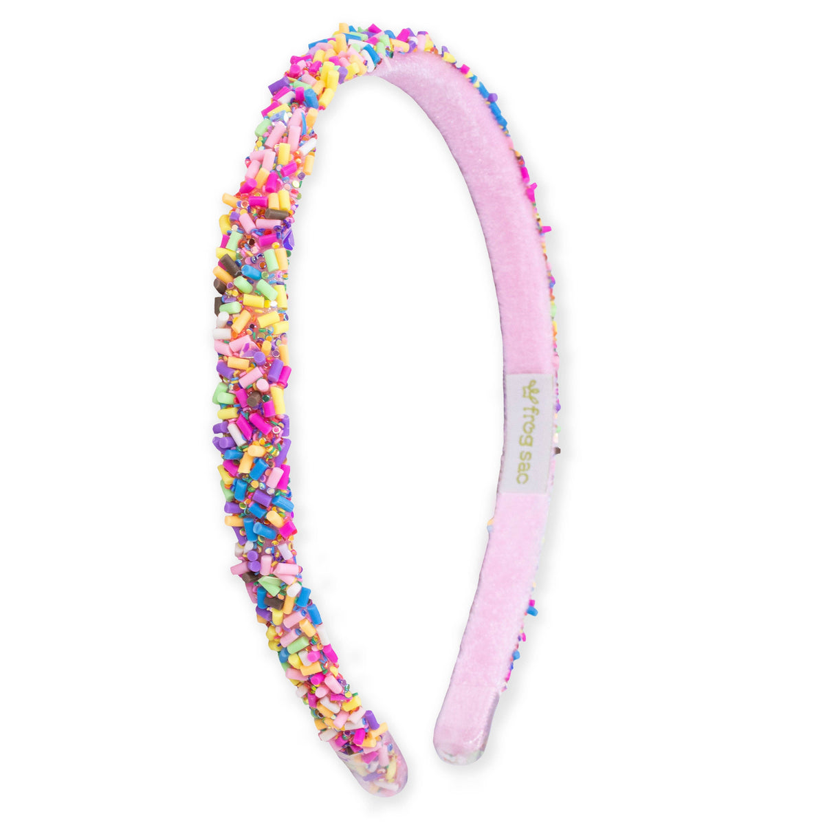 Frog Sac Thin Sprinkle Headband, Non-Slip Hair Accessories for Kids