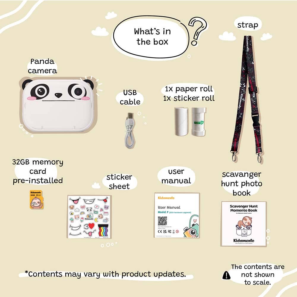 kiimento - Panda | Print Camera