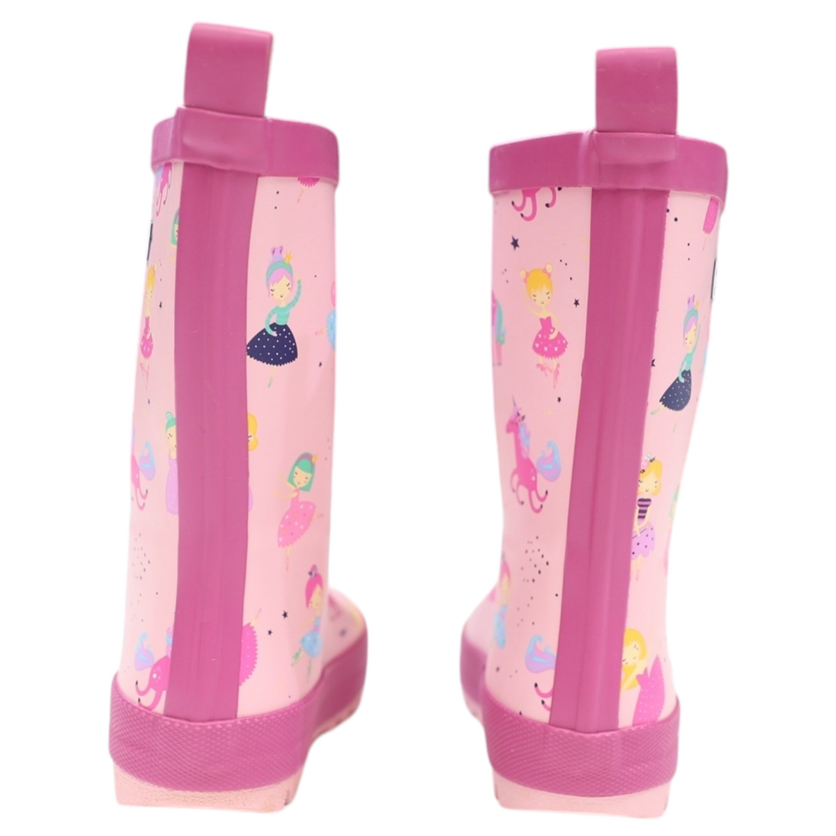 Korango - Bear Printed Gumboot - Charcoal