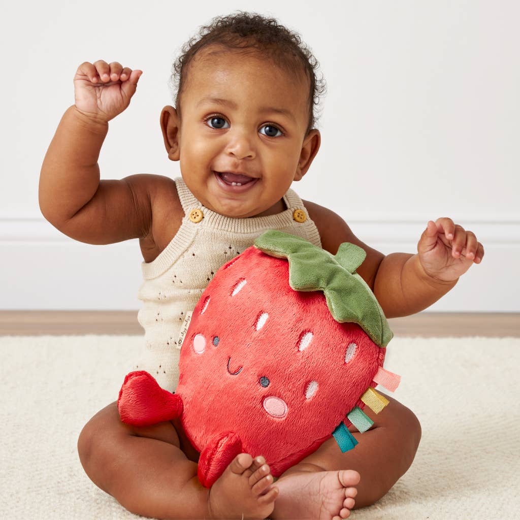 Itzy Ritzy - Sweetie Snuggles™ Plush: Strawberry