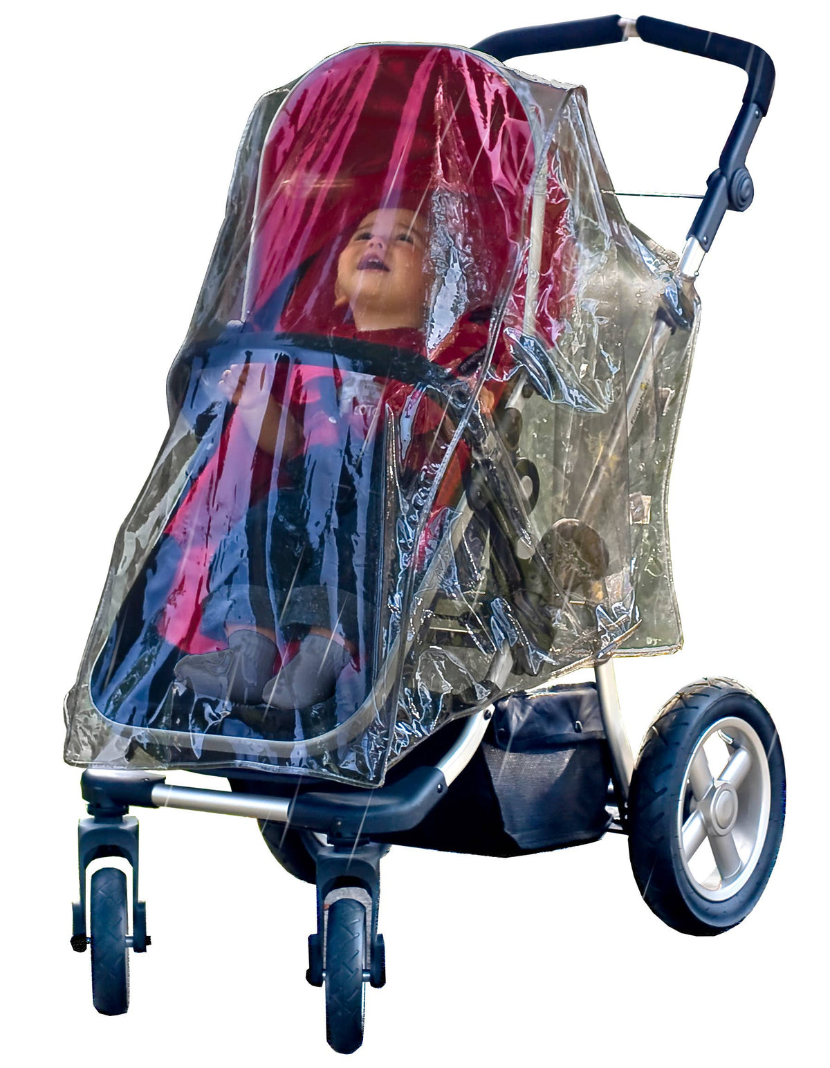 Jolly Jumper - Weathershield for Single Strollers | Free Rain & Wind Cover