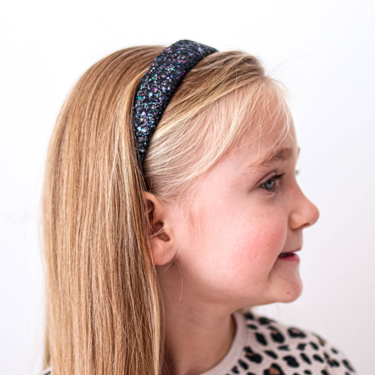 Frog Sac Tapered Chunky Glitter Headband