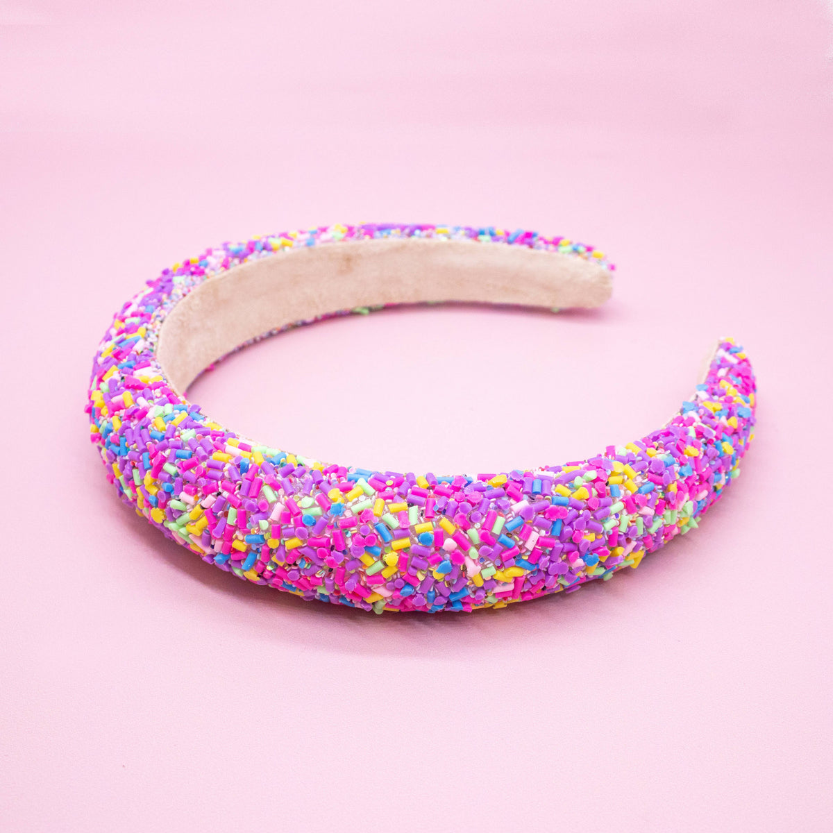 Frog Sac Padded Sprinkles Headband, Confetti Hair Band