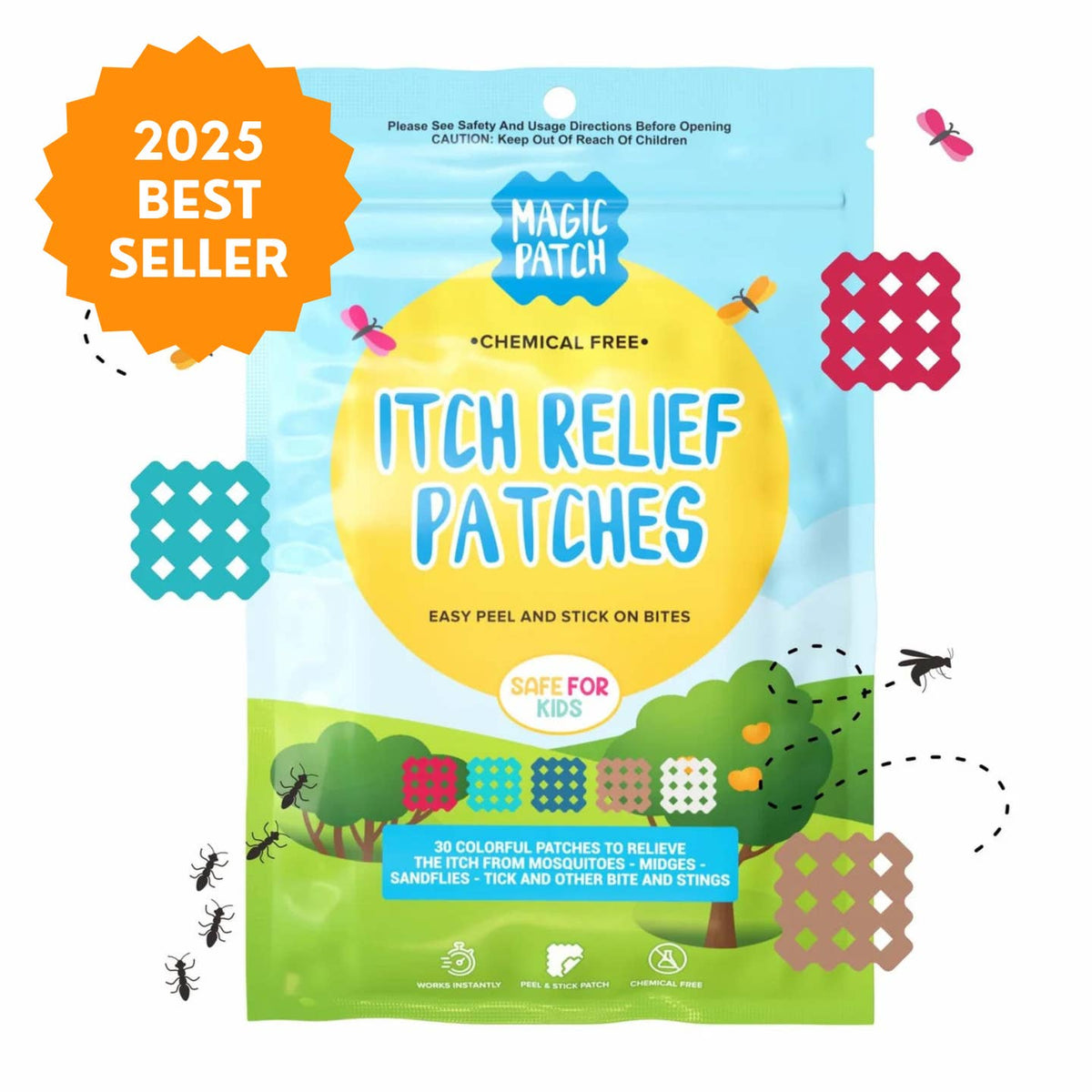NATPAT - Mosquito and Itch Relief Patches