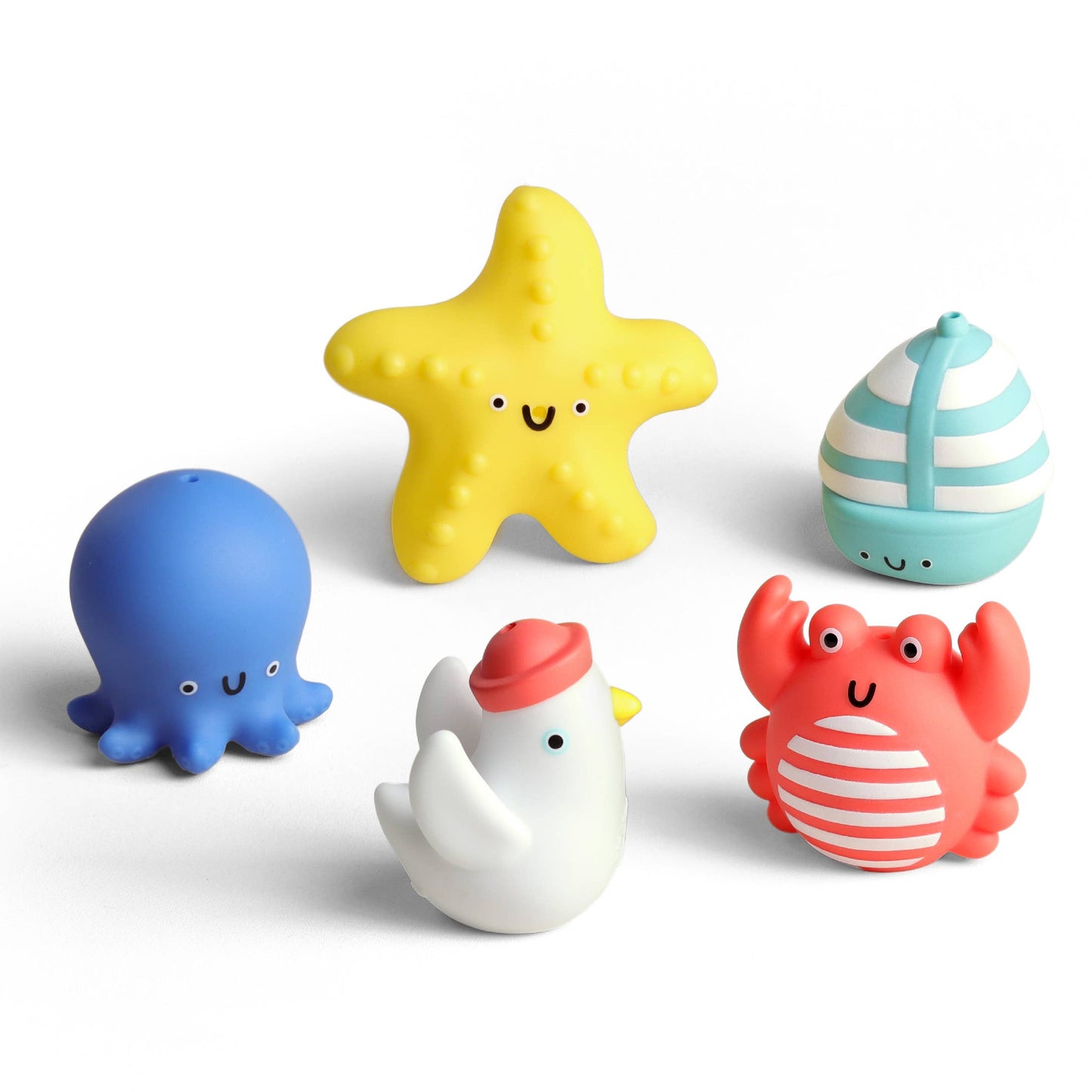 Itzy Ritzy - Nautical Itzy Bitzy Puppets - Bath + Storytelling Toys