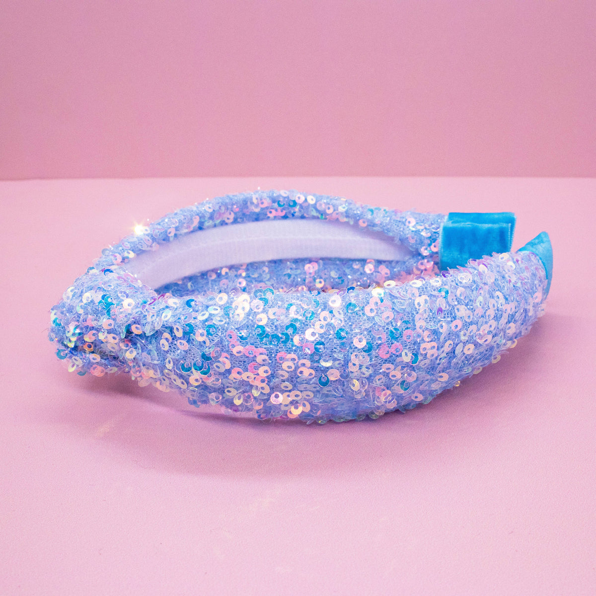 Frog Sac Kids Knot Headband, Sequin Knotted Hair Band Accessories
