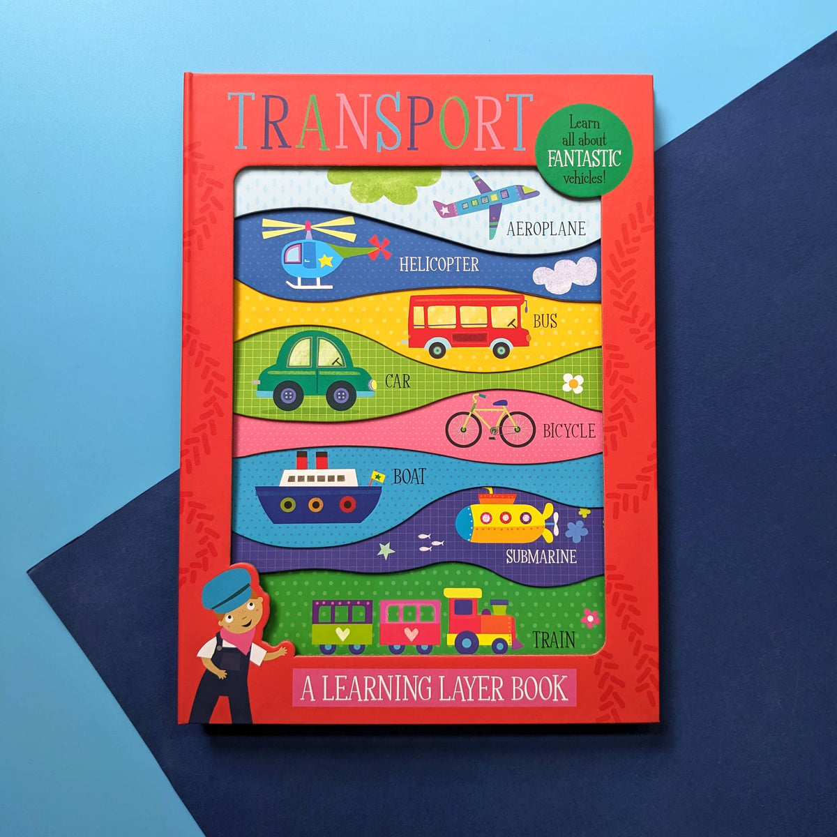 Robert Frederick - Learning Layer Board Book - Transport