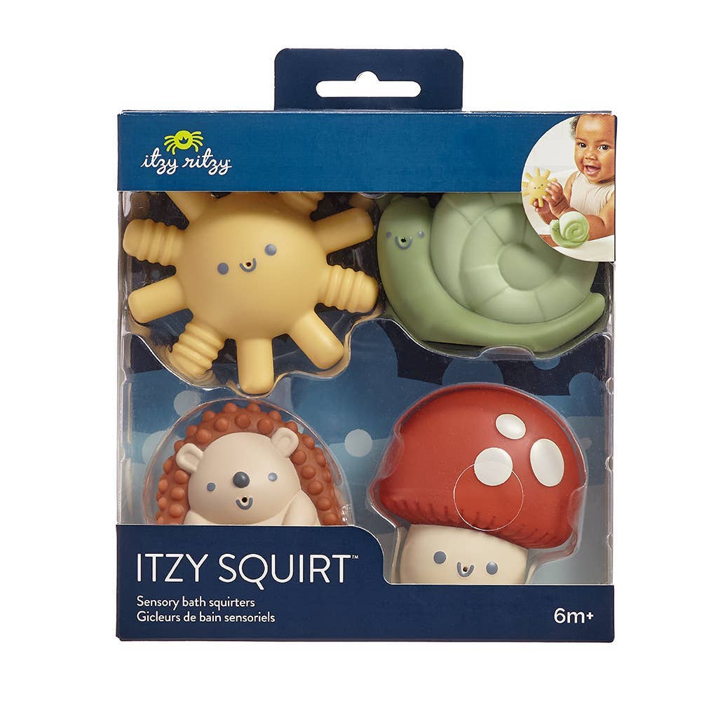 Itzy Ritzy Canada - Itzy Squirt™ 4-Pack of Soft Bath Toys