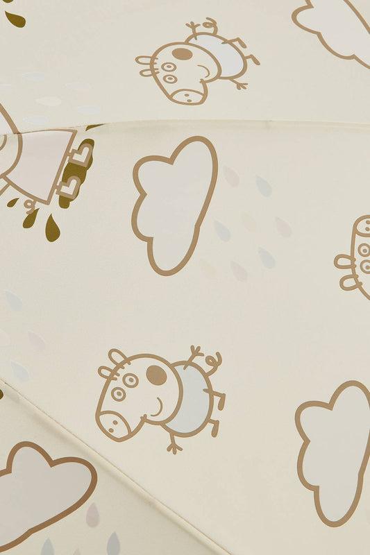 Grass & Air - Peppa Pig Little Kids Colour-Revealing Umbrella in Stone
