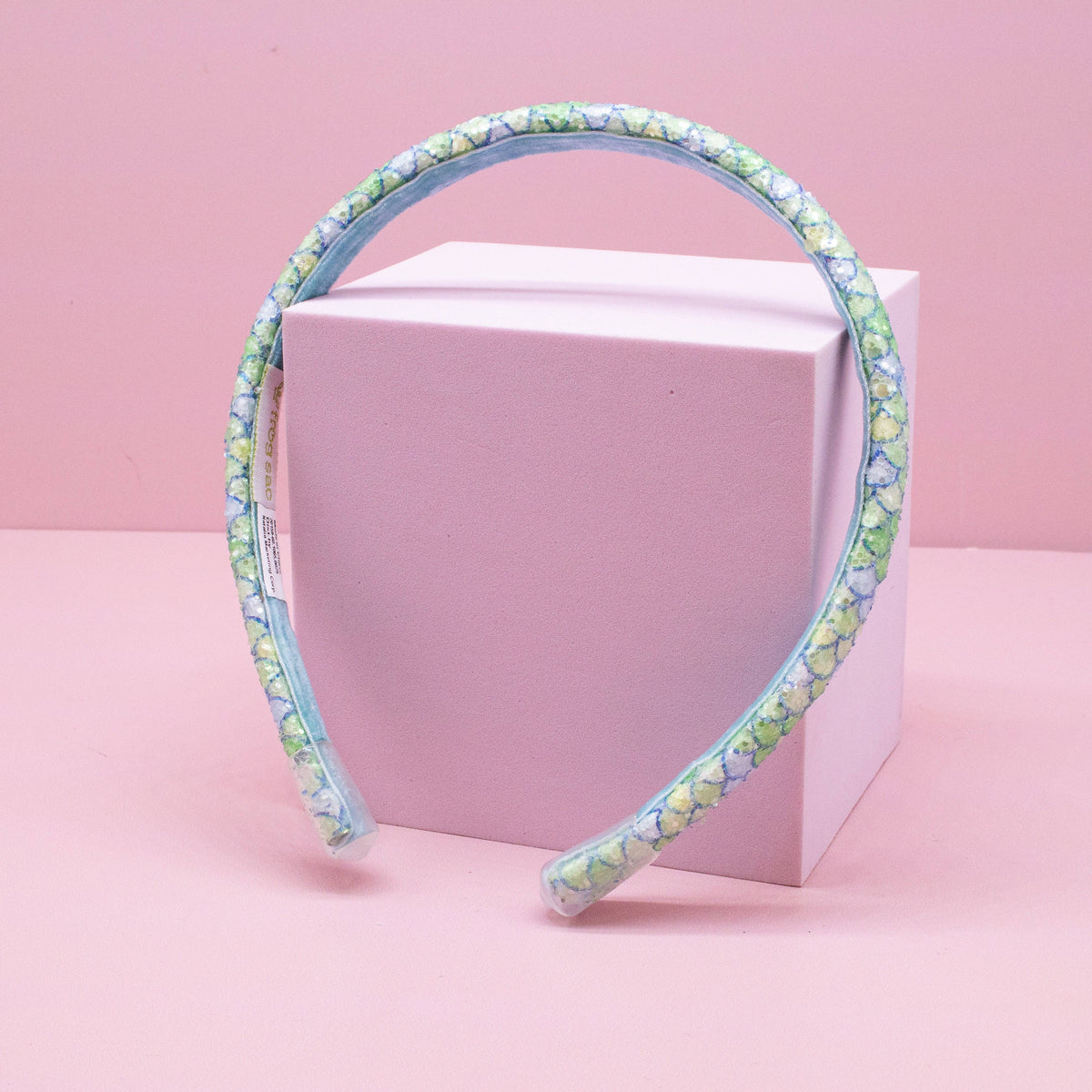 Frog Sac Mermaid Headband, Kids Thin Non-Slip Hair Accessories