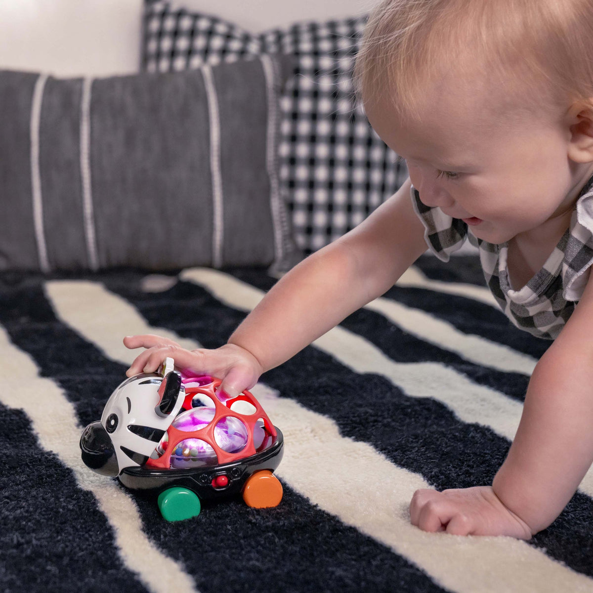 Baby Einstein Oball Curious Car & Rattle - Zen