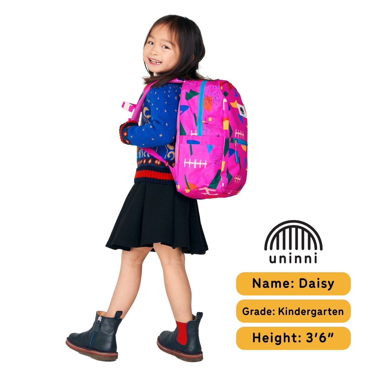 uninni - Ethan Backpack-Spring Rain: Spring Rain