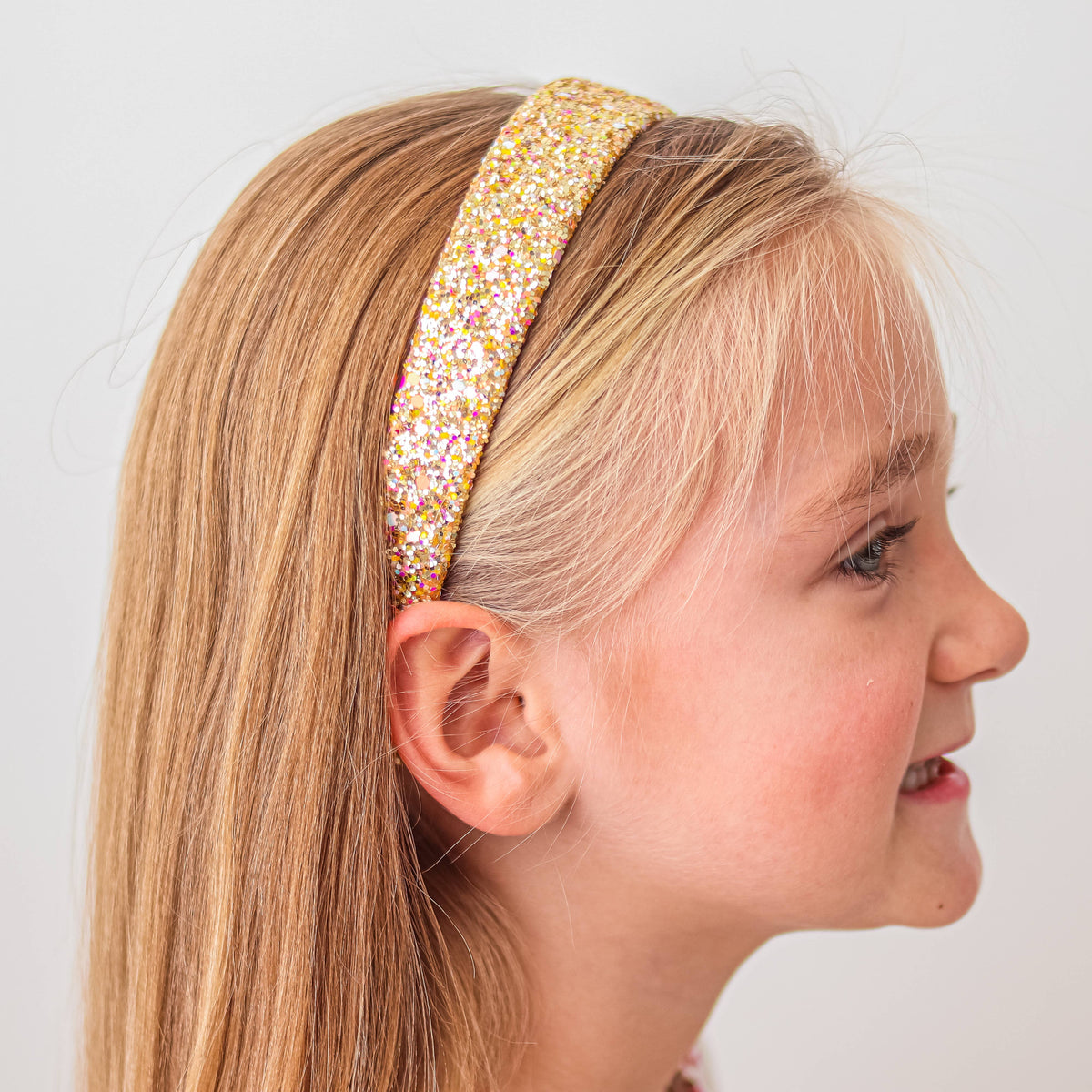 Frog Sac Tapered Chunky Glitter Headband