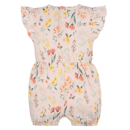 Gerber - Gerber 1-Pack Baby Girl Wildflower Romper