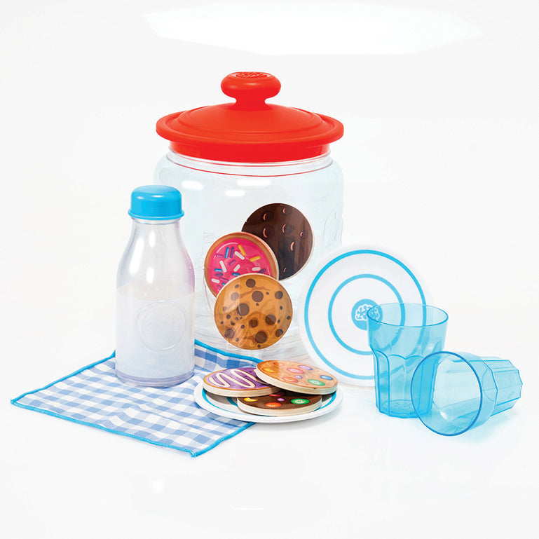 Fat Brain Toys - Pretendables Milk & Cookies Set
