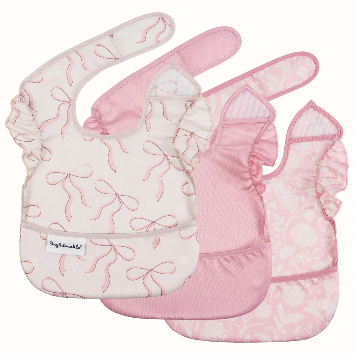Tiny Twinkle - Mess-Proof Easy Bib 3 Pack
