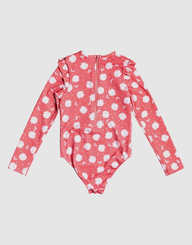 Roxy - Desert Rose Shella - Long Sleeve - 5Y - UPF 50 Onsie