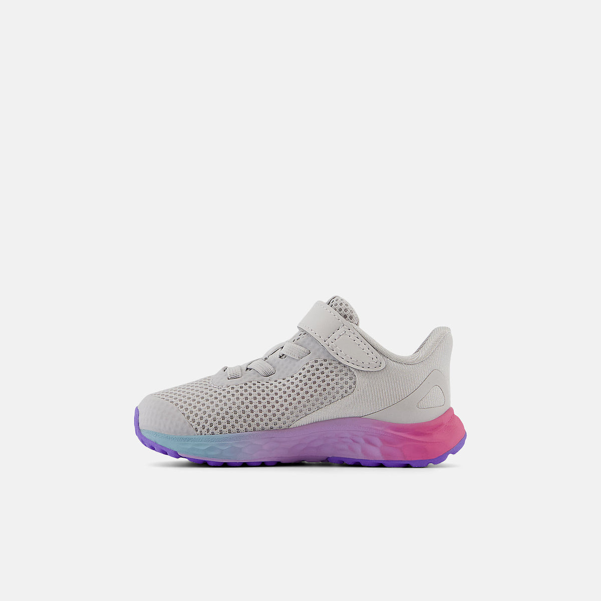 New Balance Fresh Foam Arishi v4 Running Shoe - Bungee Lace - Toddler - Grey Matter
