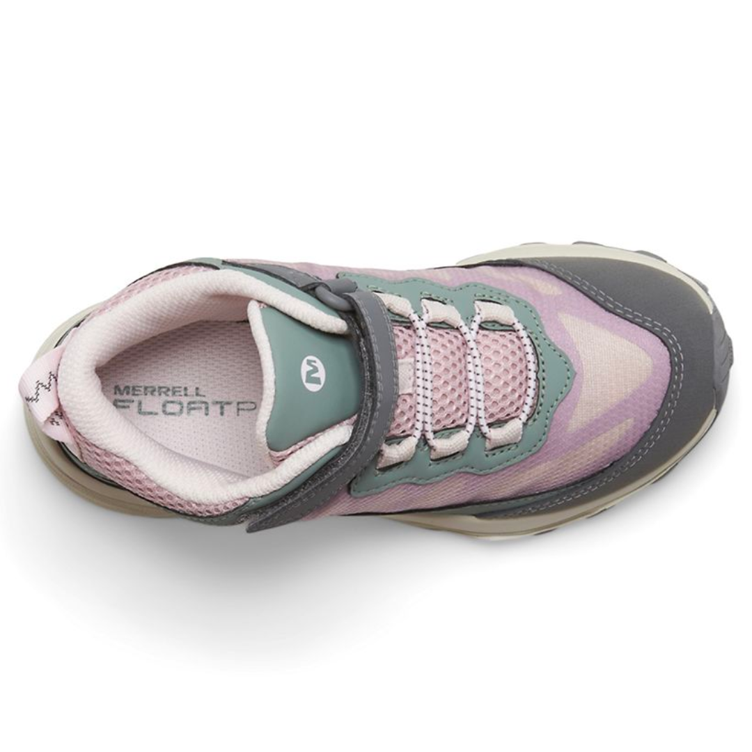 Merrell Moab Speed 2 Mid Waterproof Kids Sneaker Pink