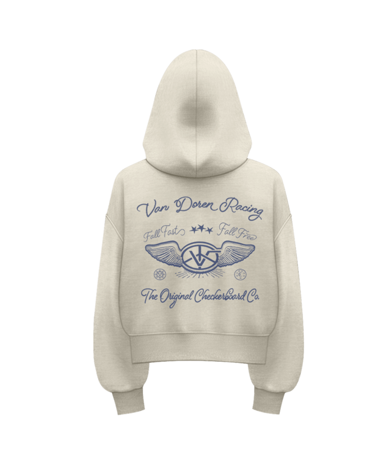 Vans Girls Van Doren Racing Full-Zip Hoodie