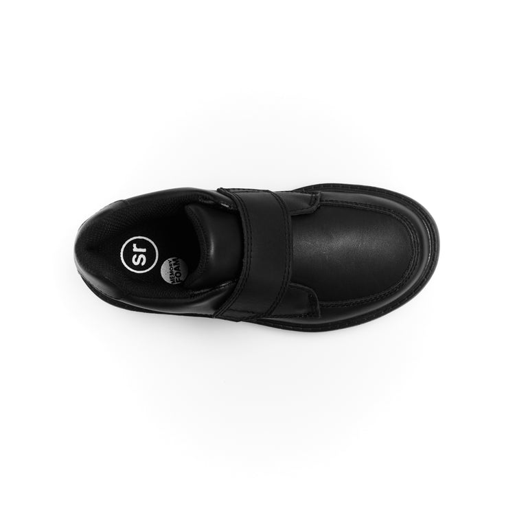 Stride Rite Sr Laurence Black School Uniform Shoes, children's uniform shoes — lifestyle view