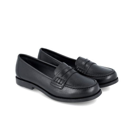 Garvalin Girls Leather School Shoes 241705