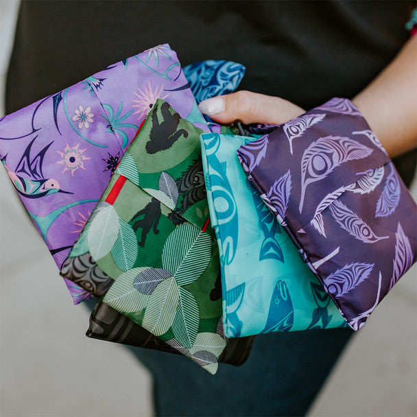 Native Northwest Foldable Shopping Bag