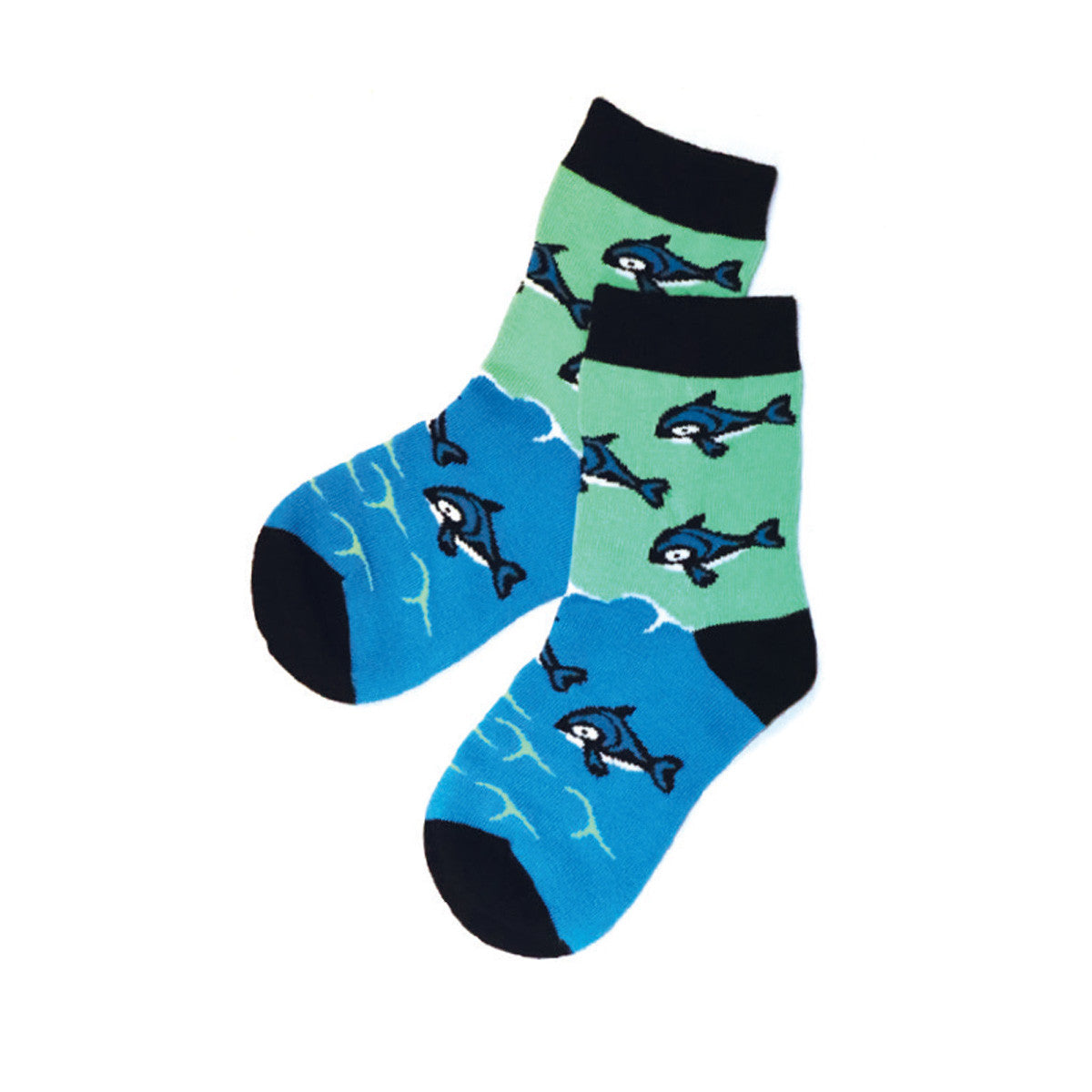 Native Northwest Kids Socks Indigenous Art, children's socks โ additional view