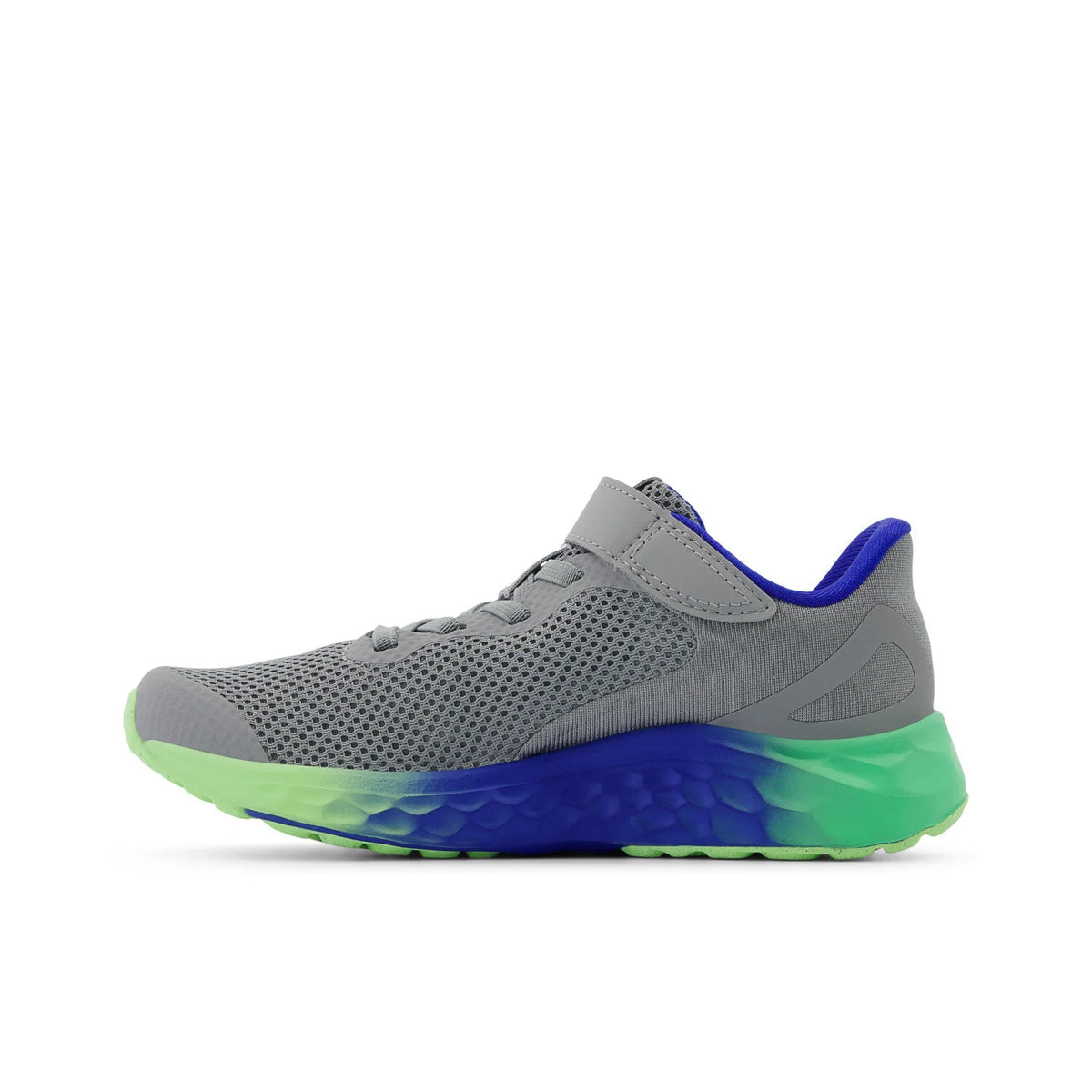 New Balance Fresh Foam Arishi v4 Running Shoe - Bungee Lace - Little Kid - Slate Grey