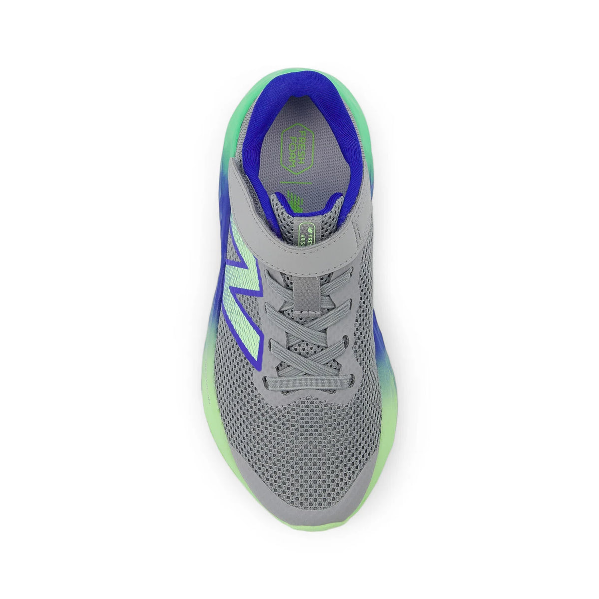 New Balance Fresh Foam Arishi v4 Running Shoe - Bungee Lace - Little Kid - Slate Grey
