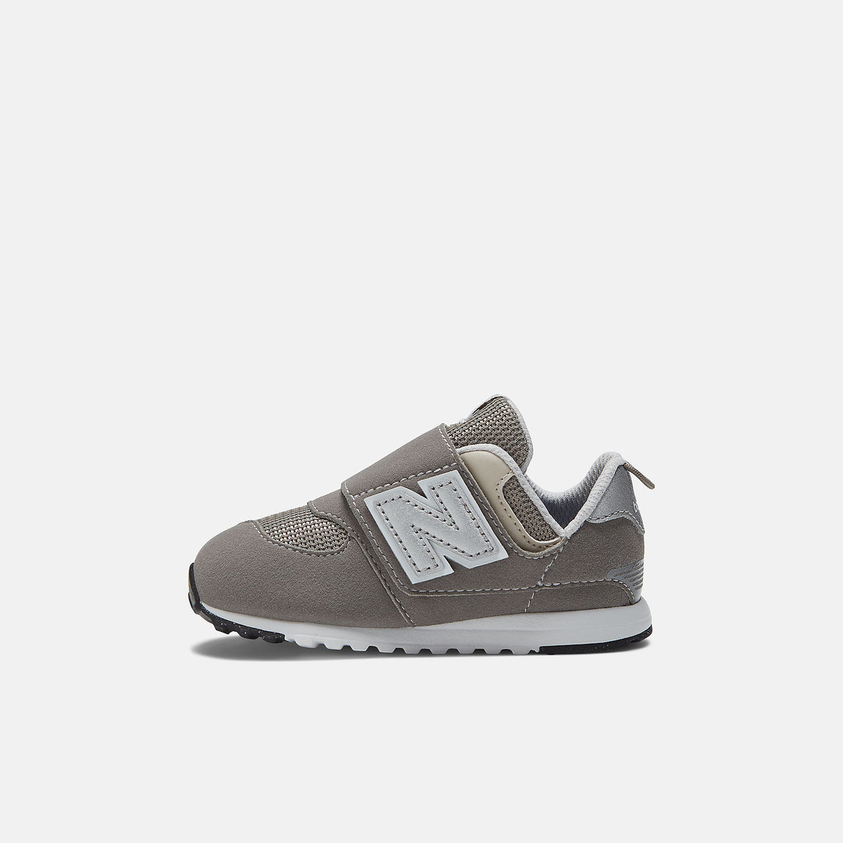 New Balance 574 New-B Hook & Loop Shoe - Rain Cloud