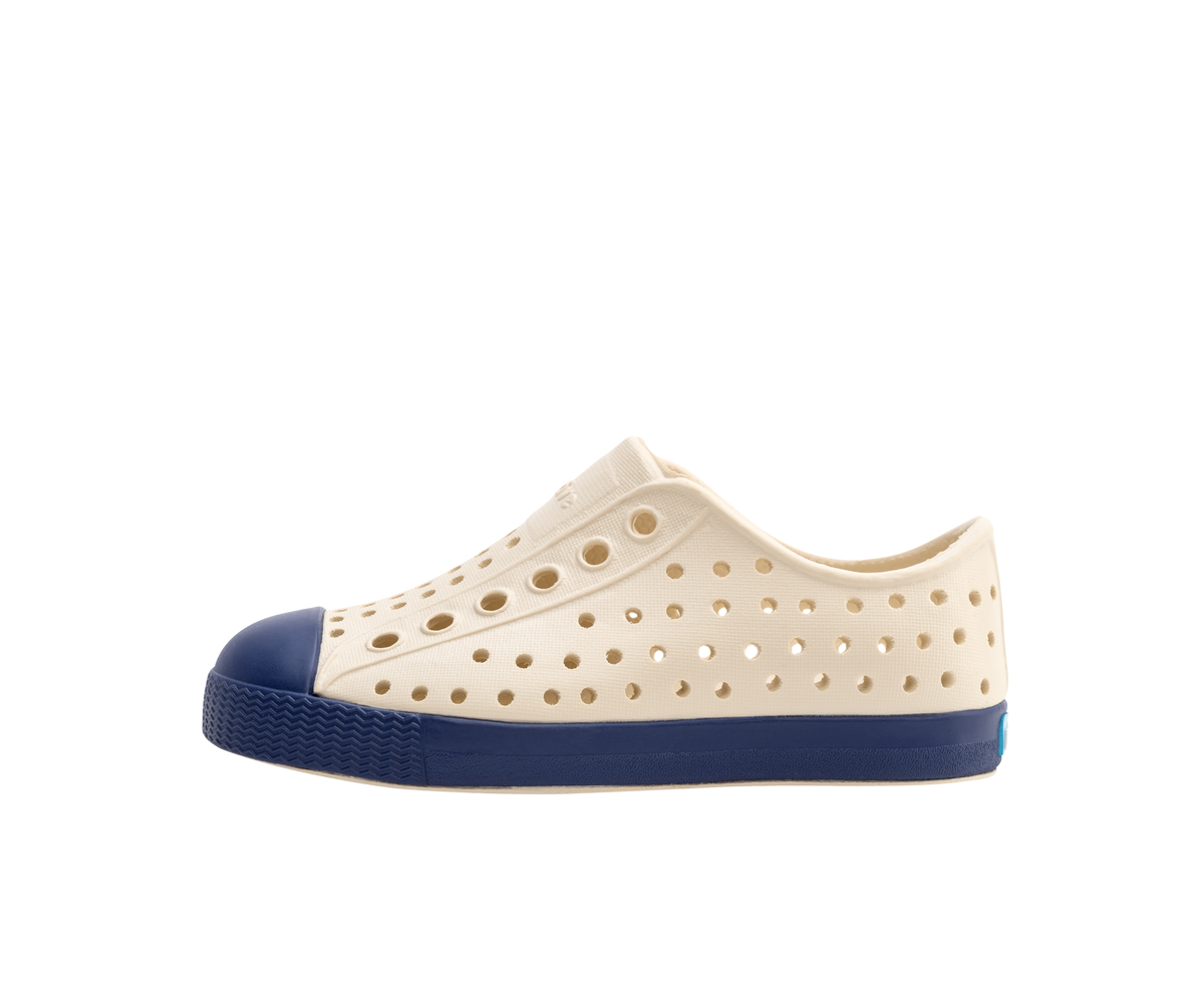 Native Shoes - Child Jefferson Slip On Sneaker - Bone White Series – Additional View 1
