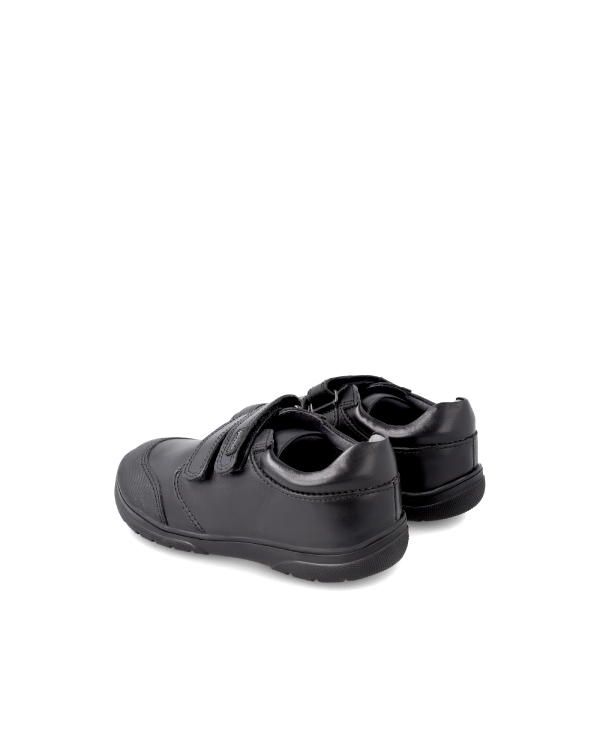 Garvalin Boys Two Strap Leather School Shoes 211701