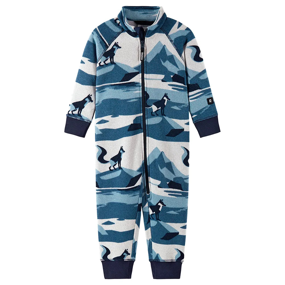 Reima - Toddlers fleece overall Myytti, Navy by REIMA