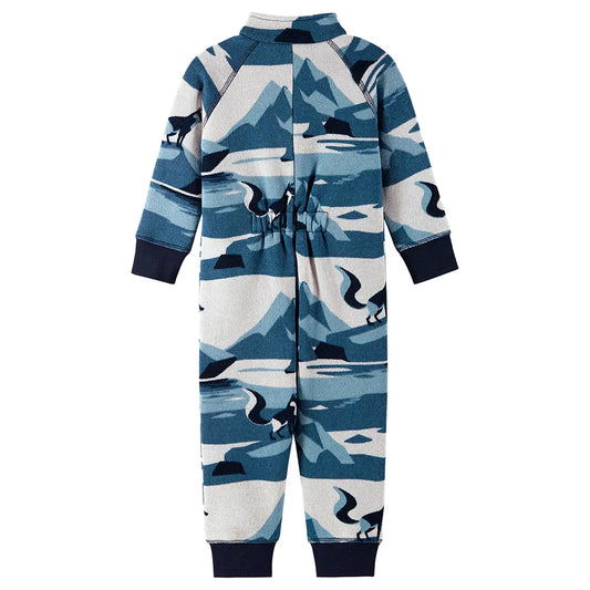 Reima - Toddlers fleece overall Myytti, Navy