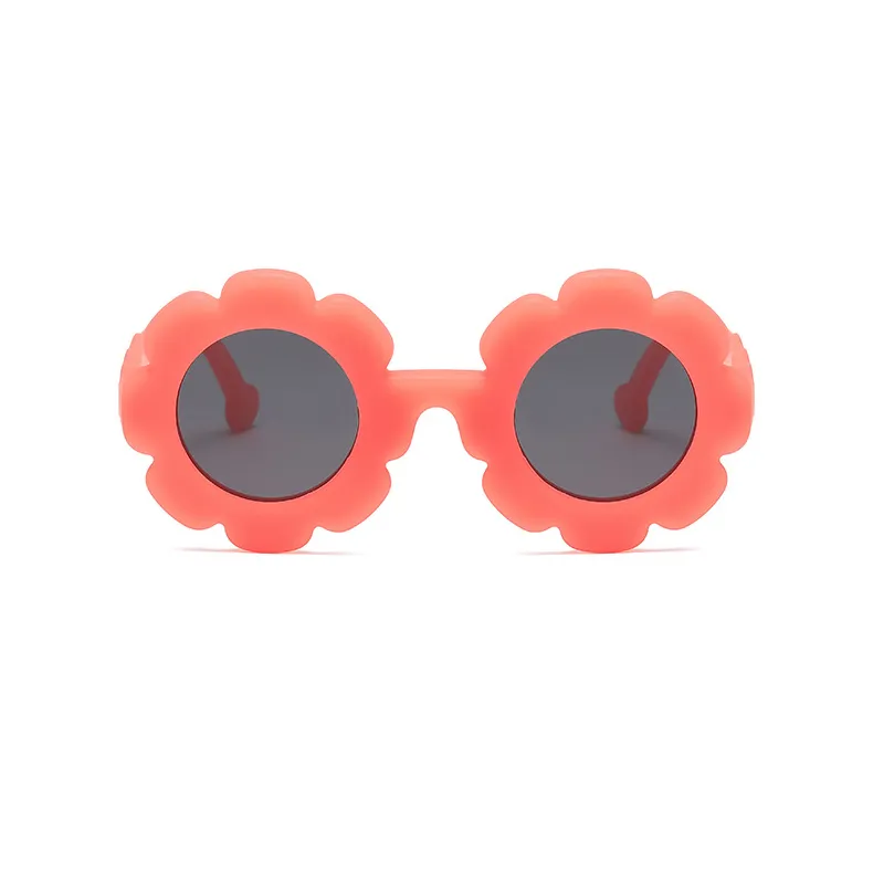 Oh! Cherise Unbreakable Polarized Kids Color Changing Sunglasses 7-12Y - Flower