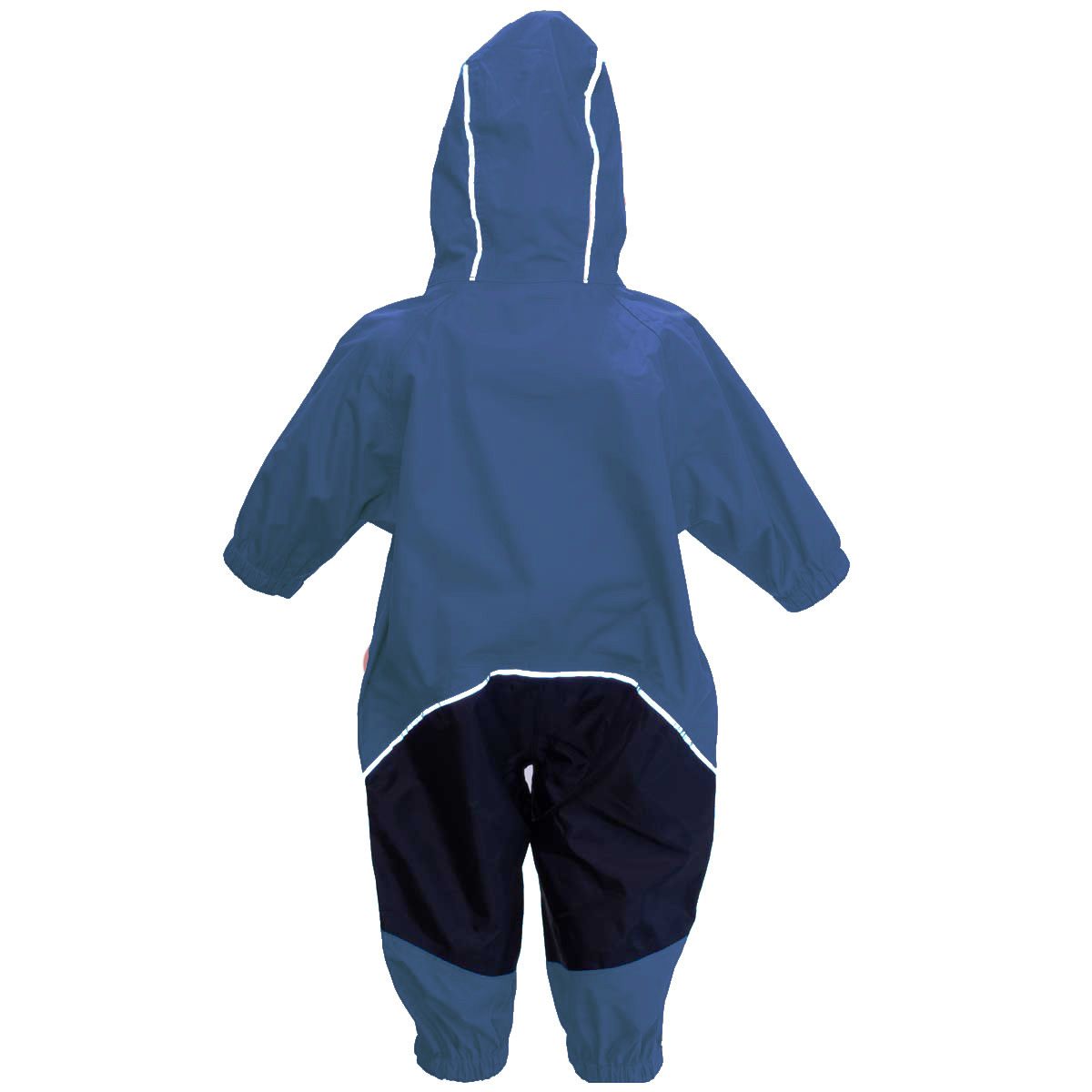 Calikids Waterproof Fleece Lined Rain Suit — waterproof, rain gear, children's outerwear — closeup view