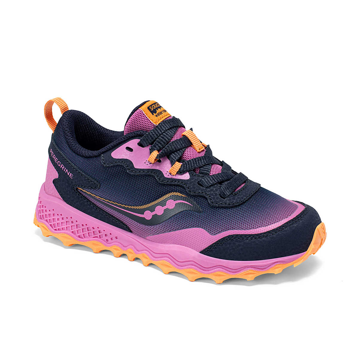 Saucony Peregrine KDZ Shield Big Kids Trail Sneaker