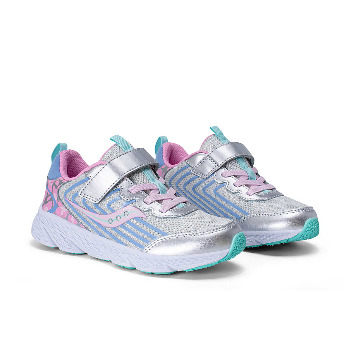 Saucony Wind 3.0 Adaptive Closure Big Kids Sneaker WIDE