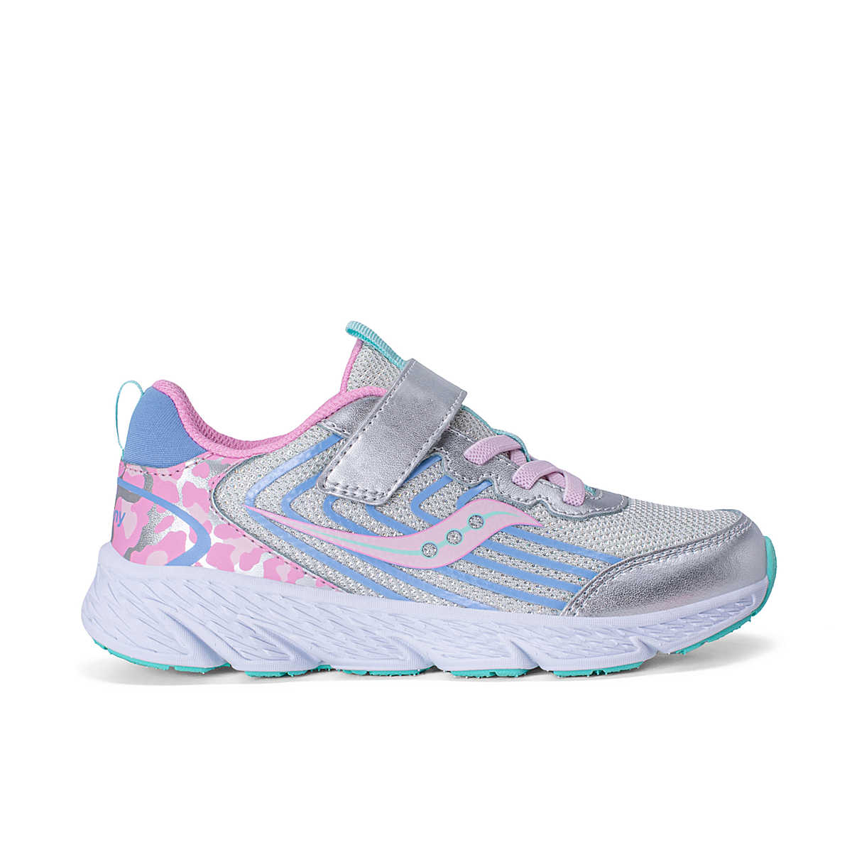 Saucony Wind 3.0 Adaptive Closure Big Kids Sneaker WIDE