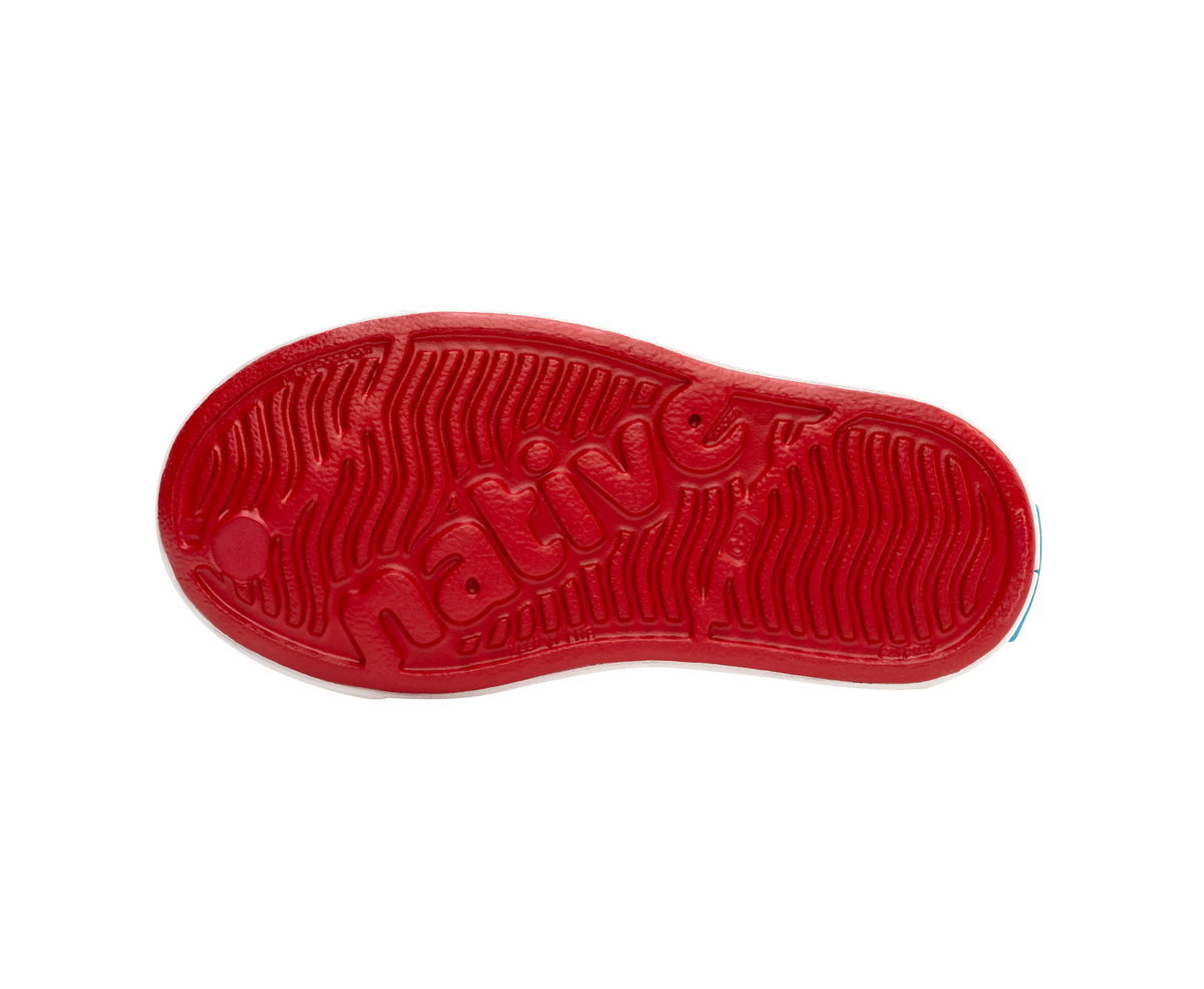 Native Shoes - Classic Jefferson Child Slip On - Concentrated & Vivid – Detail View