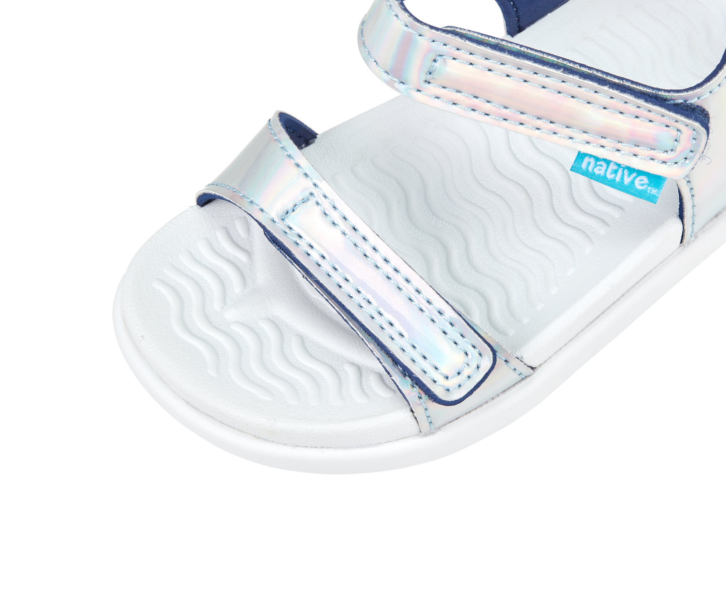 Native Shoes Charley Child Hologram/Shell White