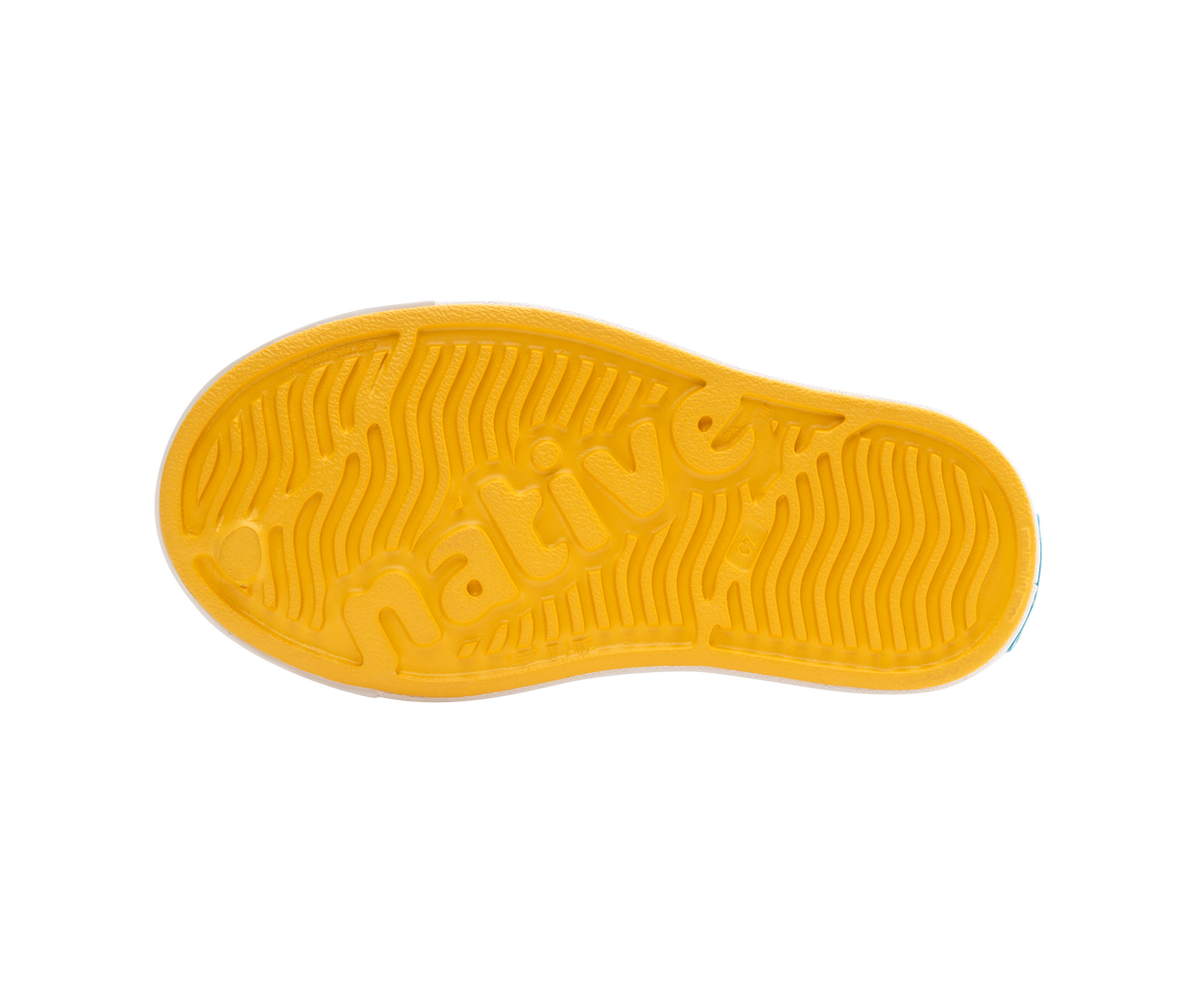 Native Shoes Jefferson Kids' Classic Slip-On Sneaker – Lightweight EVA, Water-Friendly | Concentrated & Vivid Colours