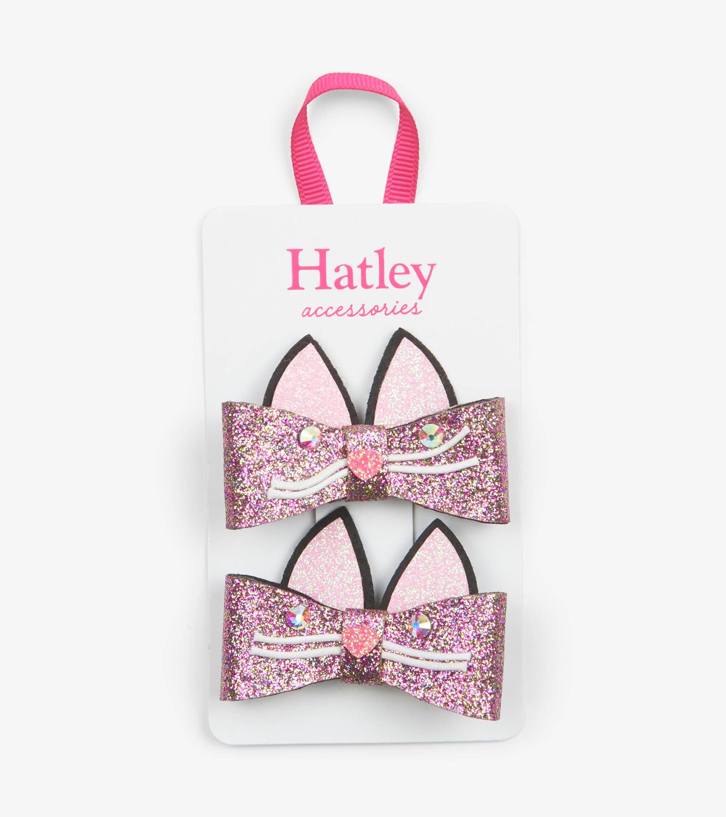 Hatley Glitter Kitties Hair Clip 2 pack